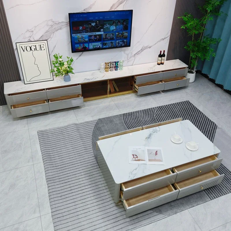 Ruang tamu TV dekorasi dudukan Modern Lemari furnitur pusat hiburan Salon Estetika Mueble Para Tv mewah Nordic JGY
