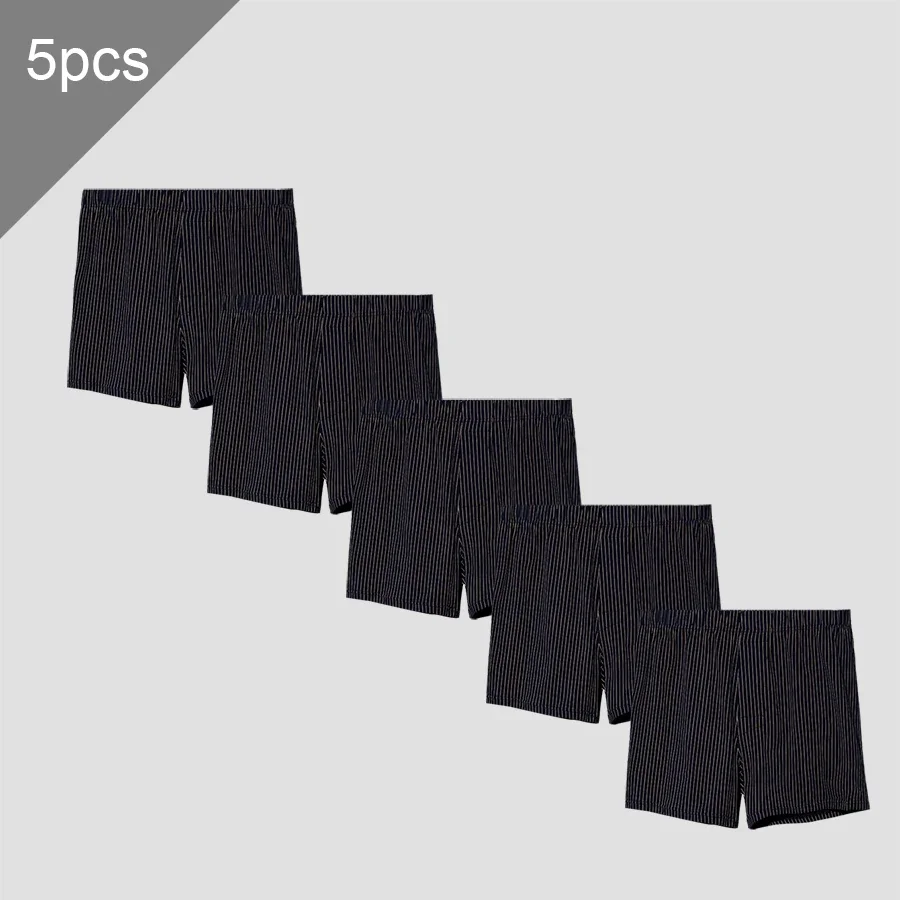 

5шт. Мужское нижнее белье, домашние шорты свободного кроя. Они летние шорты-боксеры из тонкого хлопка. Также известный как Алоха-стиль па.