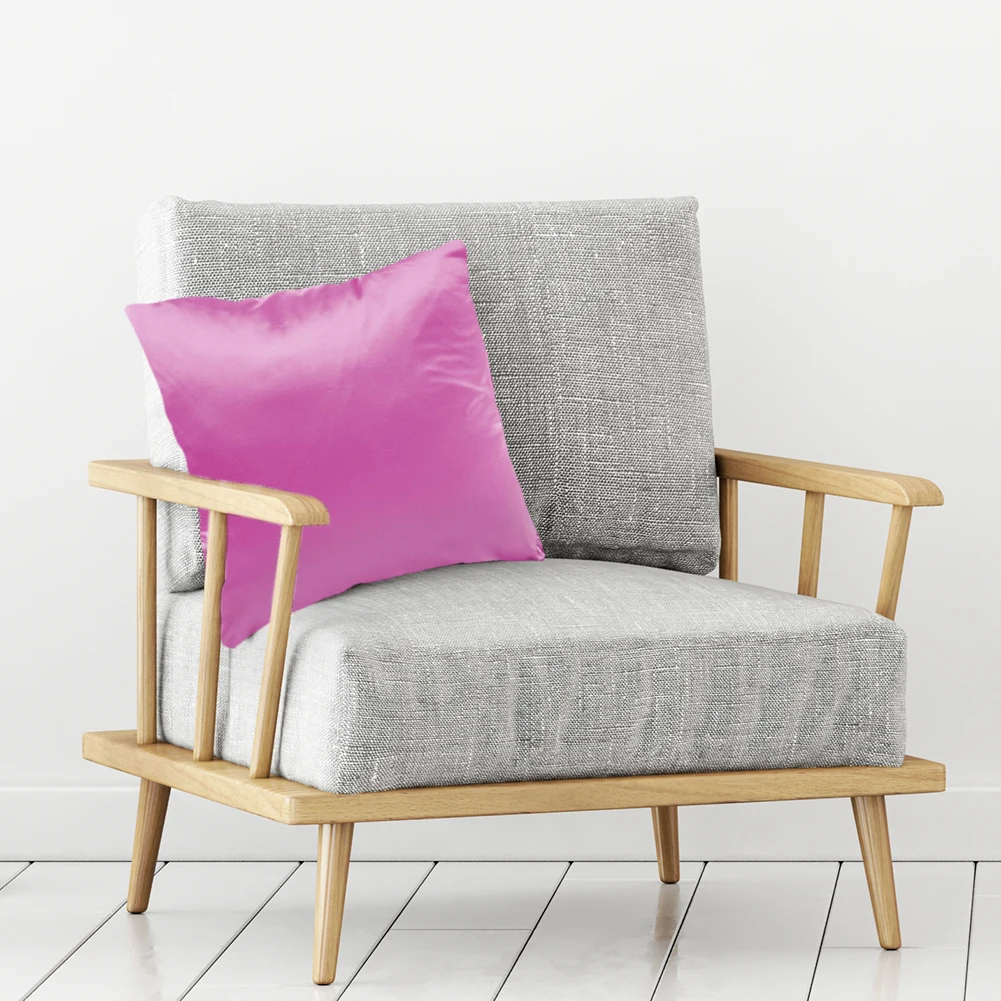 Satin Silk Chair Cushion Sleev - Silk Pillowcase ulasan dan harga