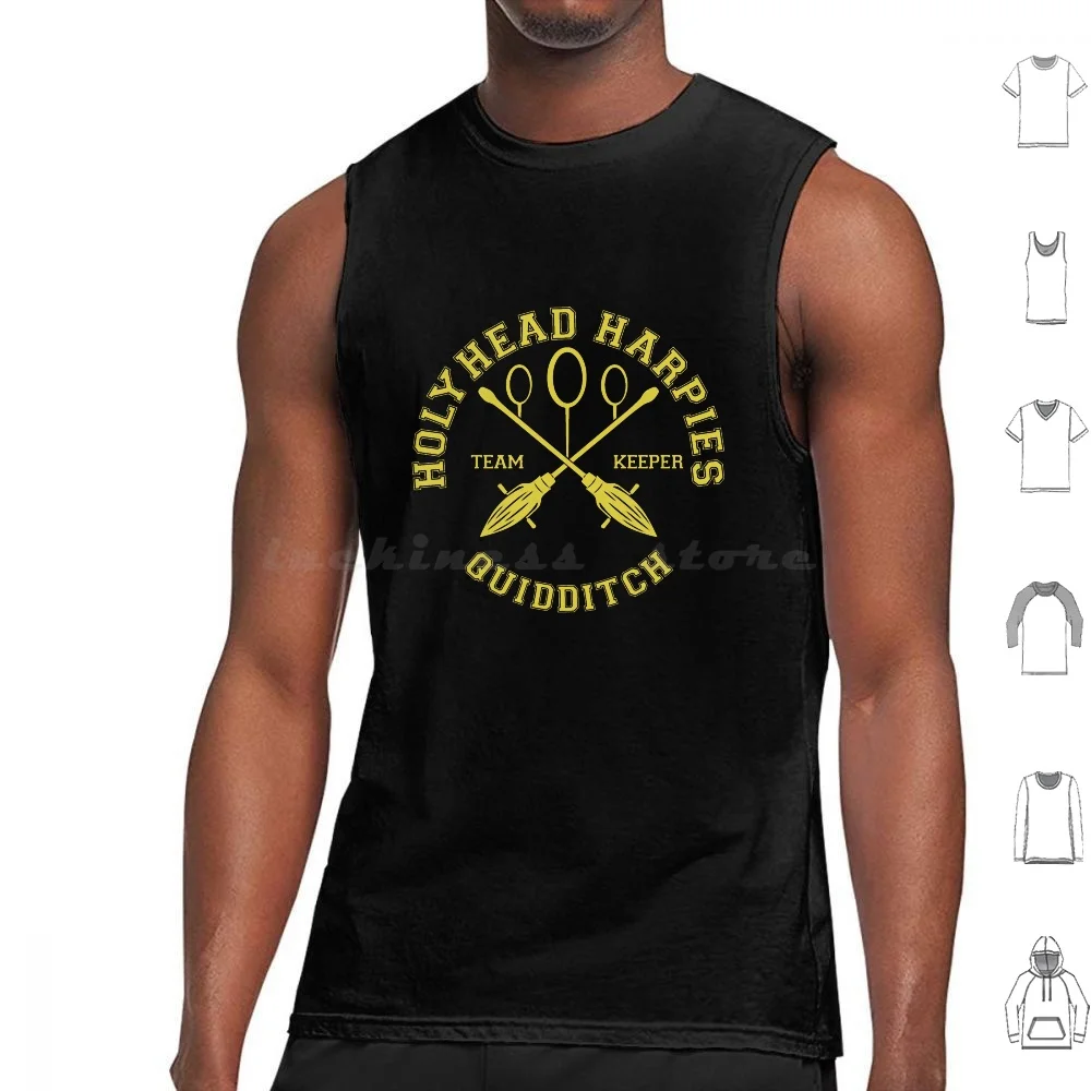 Holyhead Harpies Team Keeper , Mens Graphic , For Women , Hot Idea Tank Tops Vest Sleeveless Holyhead Harpies Team Keeper