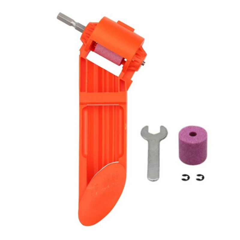 Drill Bit Sharpening with Grinder Wrench and Stone for Easy Use in Workshop Dropship