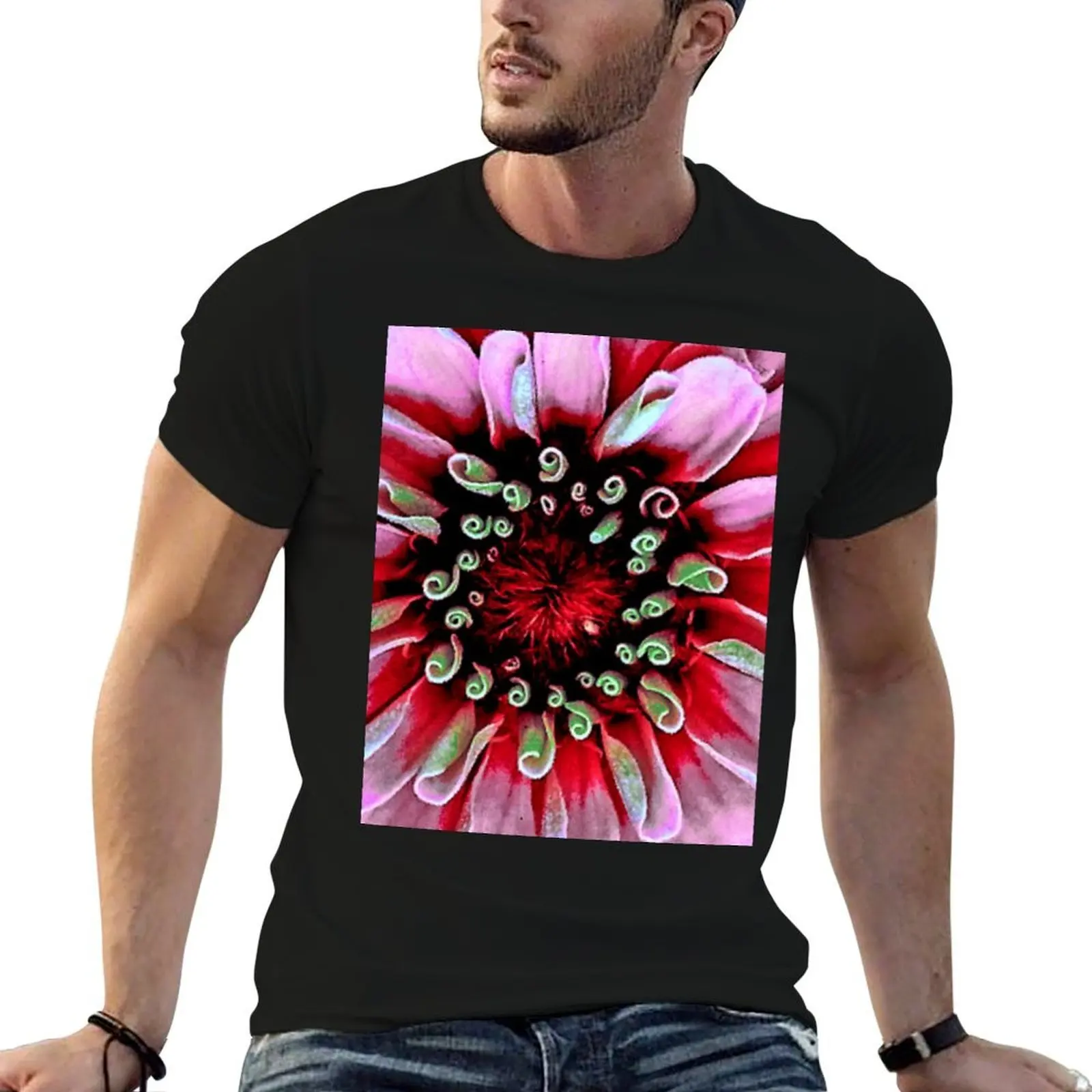 

man t blossoms for man T-Shirt casual shirts Flowershop528 shirt pink t summer Heavenly t men shirt g man .