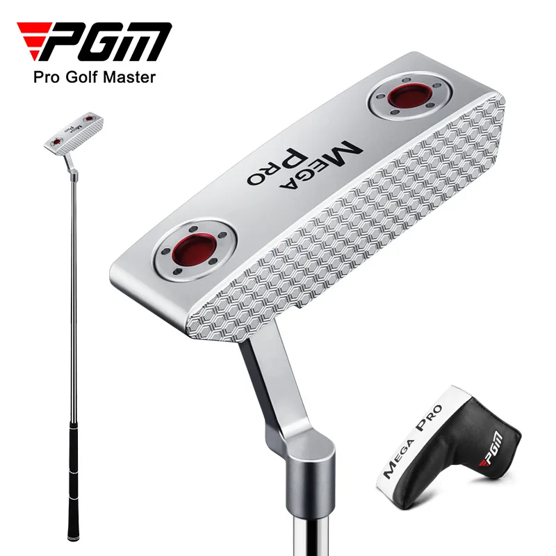 

PGM MEGA PRO Golf Putter with Sight Line Men Right Handed Push Rod Stainless Steel Match Clubs Pole TUG036 Wholesale