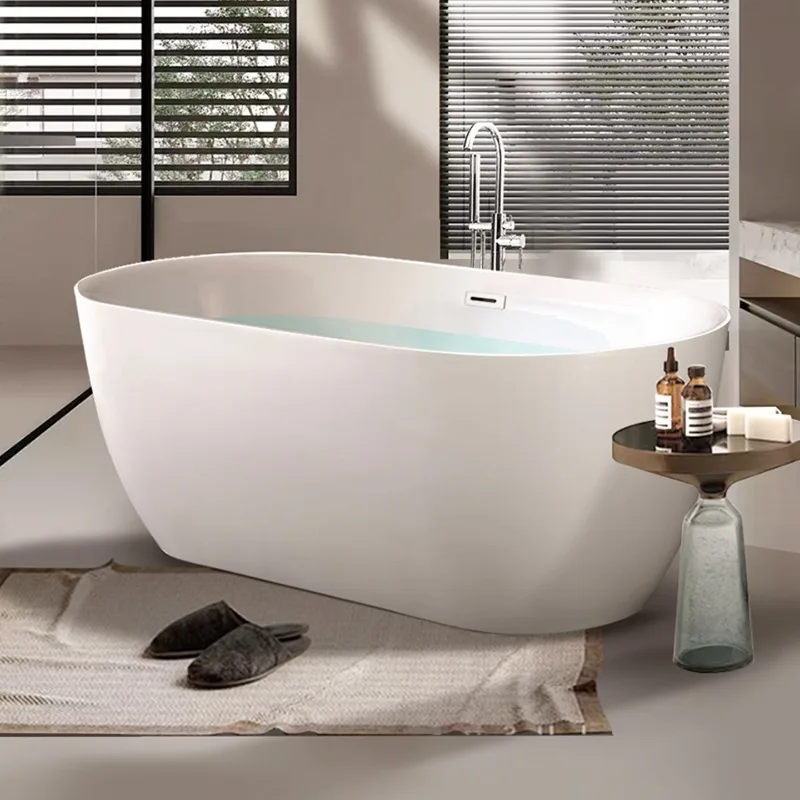 

Edge Barrier Household Bathtub Tempreture Freestanding Large Size Foam Bathtub Set Spa Baignoire Home Furniture Accessories