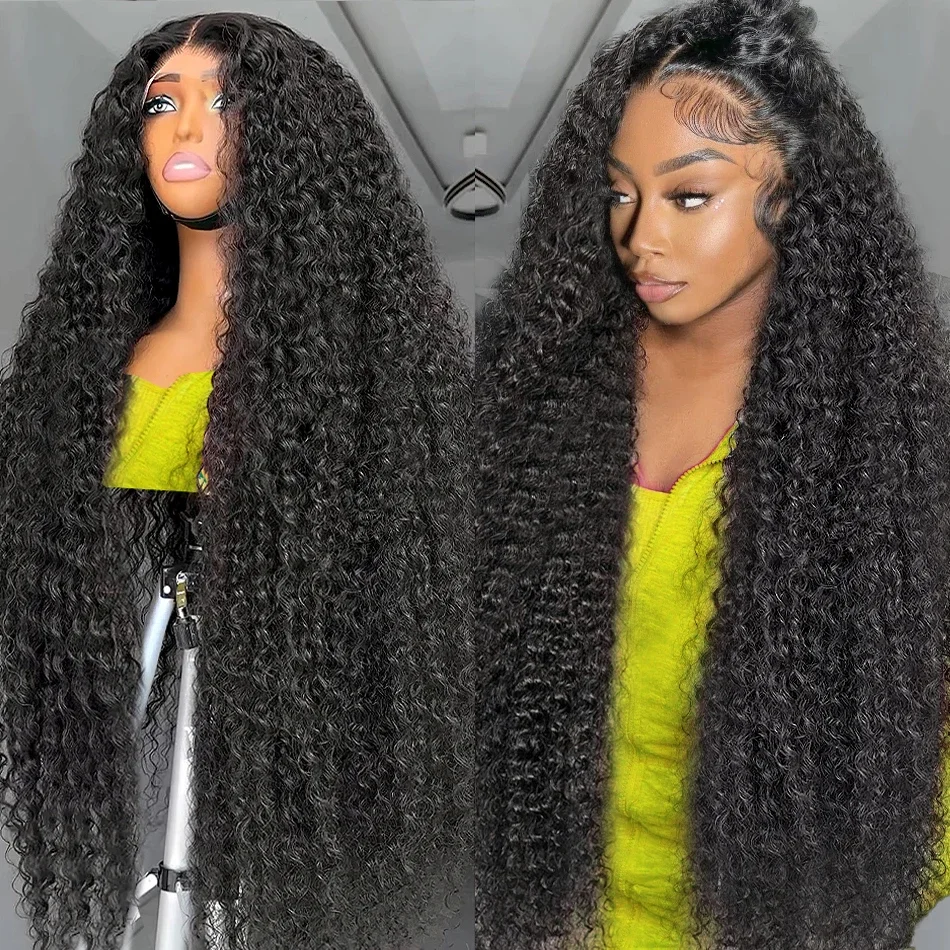 13x4 Lace Front Human Hair Wig Loose Deep Wave 13x6 HD Water Wave Lace Frontal Wig Pre Plucked Brazilian Glueless Wigs For Wom