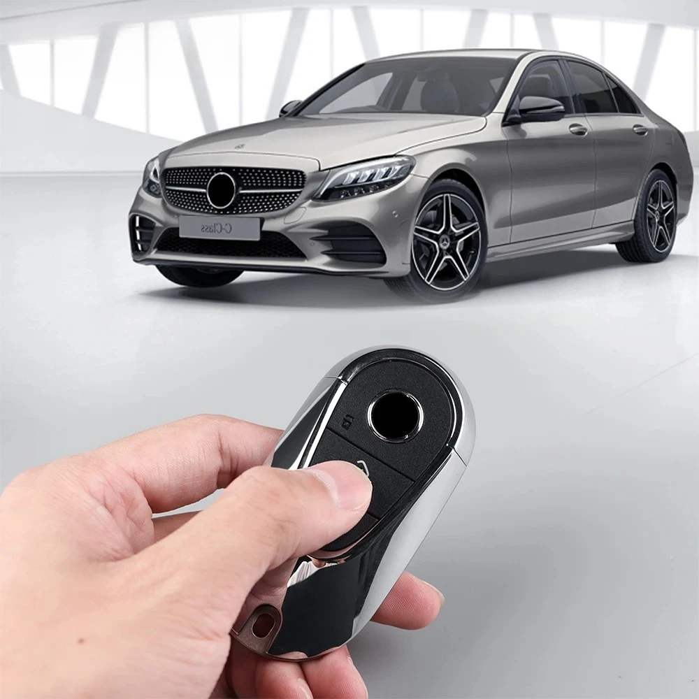 

Чехол для ключей Mercedes-Benz W206 W223 C/S-Class, алюминиевый сплав, металлический корпус для брелока, защитный чехол для пульта ДУ, 2022-н.в., премиум-подарок