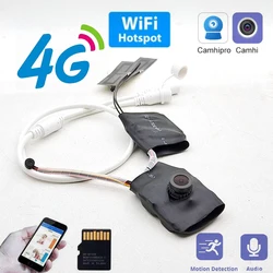 Wide Angle View MINI 4G Camhi DIY 5MP 2MP 3G 4G SIM Lte Router IP Camera Module IMX335 Wireless Wifi Hotspot Audio TF Card Slot