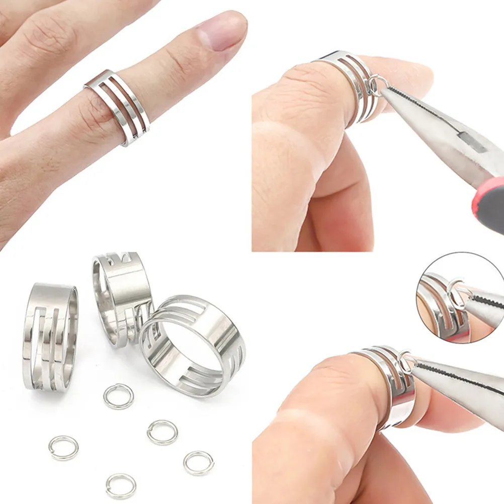 

Набор из 10 профессиональных инструментов для открывания и закрывания колец (для изготовления ювелирных изделий своими руками), удобные в использовании