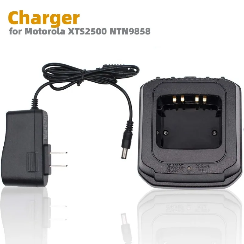 NTN9858 Charger for Motorola Radio XTS2500 XTS3000 XTS5000 MT2000 MTS2000 HT1000 GP900 GP1200 PR1500 WPLN4114AR NTN8923 NTN7144