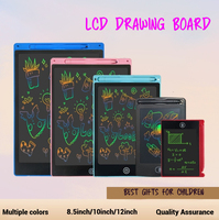 Children Lcd Electronic Digital Writing Tablets 8.5/10/12inch Handwriting Doodle Boards Colorful Screen Drawing Tablets Gifts