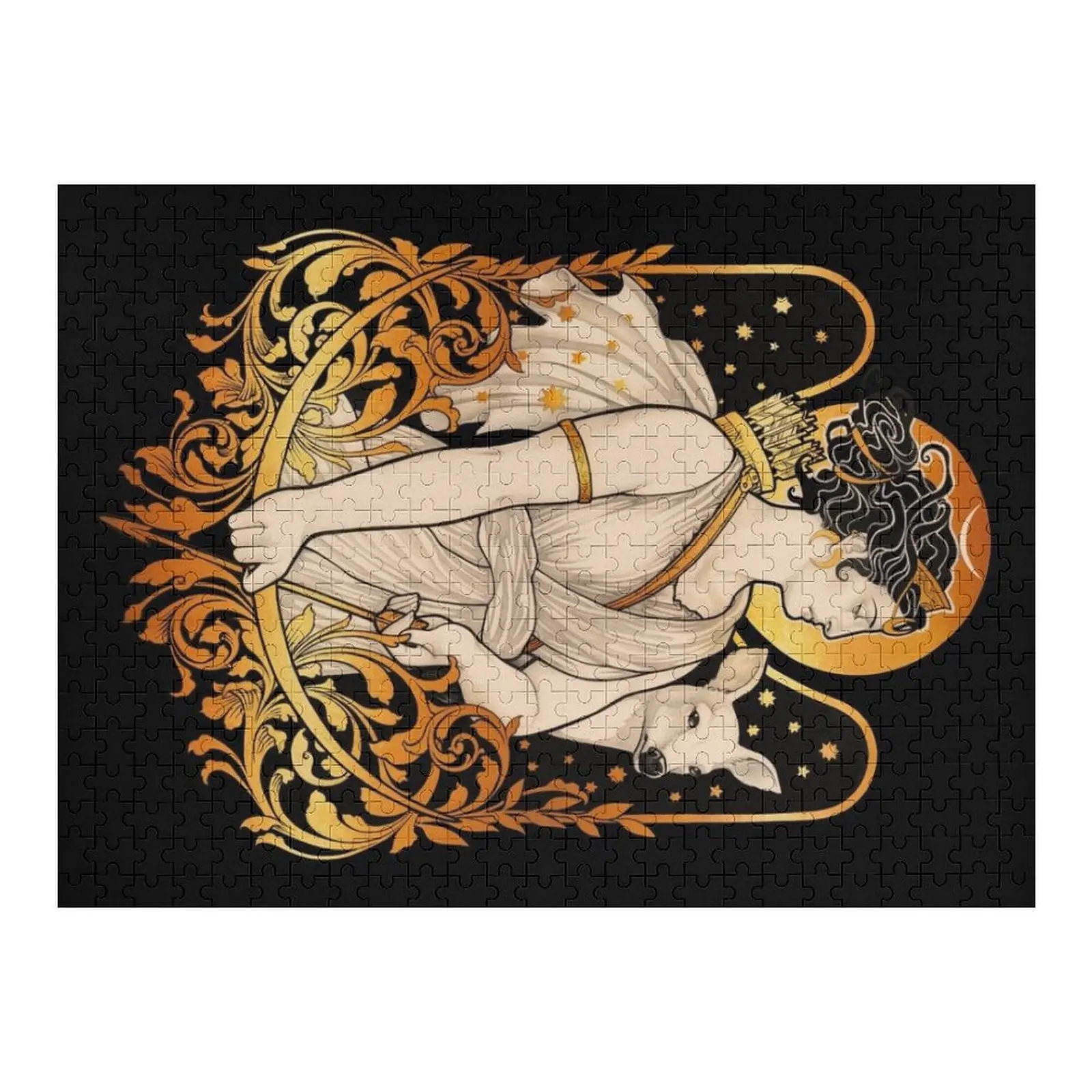 アルテミス ジグソーパズル クリスマスギフト パーソナライズされたパズル