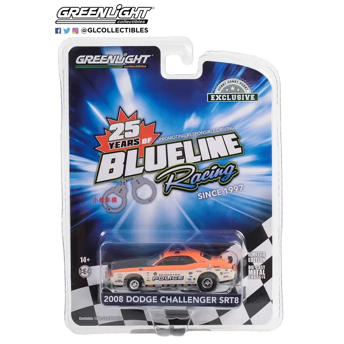 

1:64 2008 Dodge Challenger SRT8 High Simulation Car Alloy Car Model Diecasts & Collection Car Toy Boy Child ornament