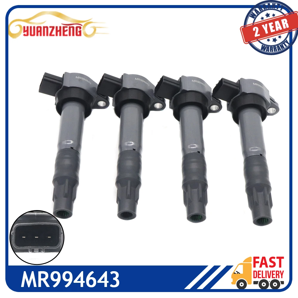 

High Performance Ignition Coil MR994643 For MITSUBISHI ECLIPSE GALANT OUTLANDER Lancer 2.4L 3.8L MR994642 1788384 521813