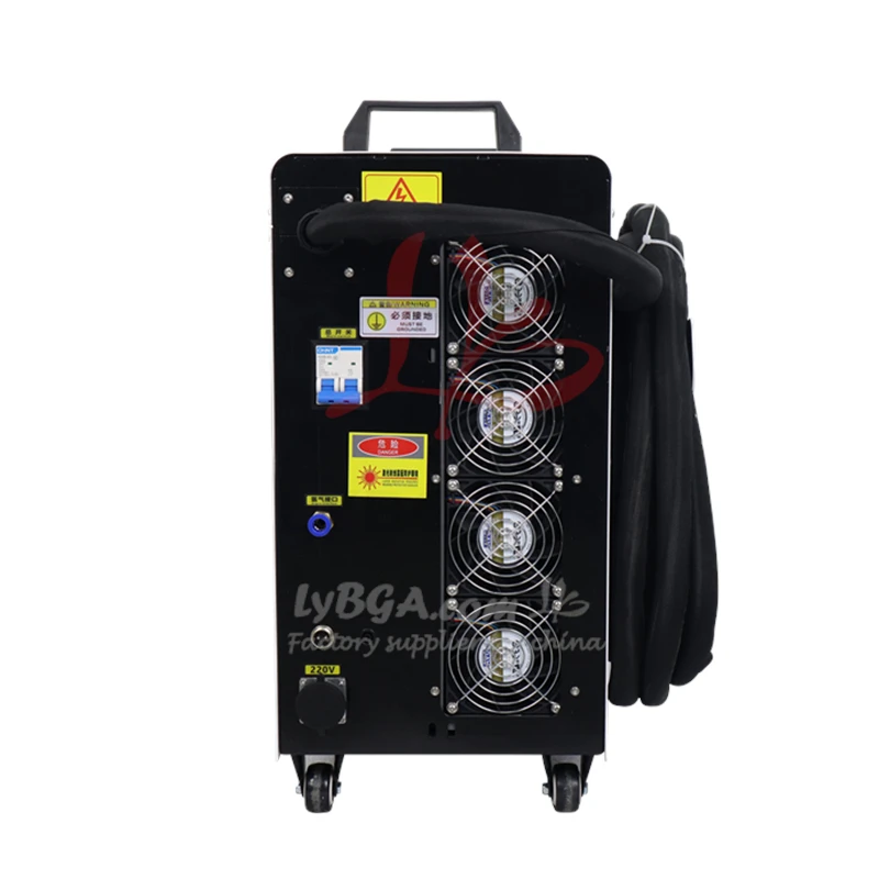 LYBGACNC Mini Air-cooled Handheld Laser Welder Machine 800W 1200W 1500W 3 in 1 Welding Cleaning Cutting Soldering Laser Welder