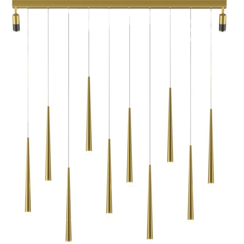 

simple and modern 2025 new model with spotlights, creative and personalized dining room light luxury lamps