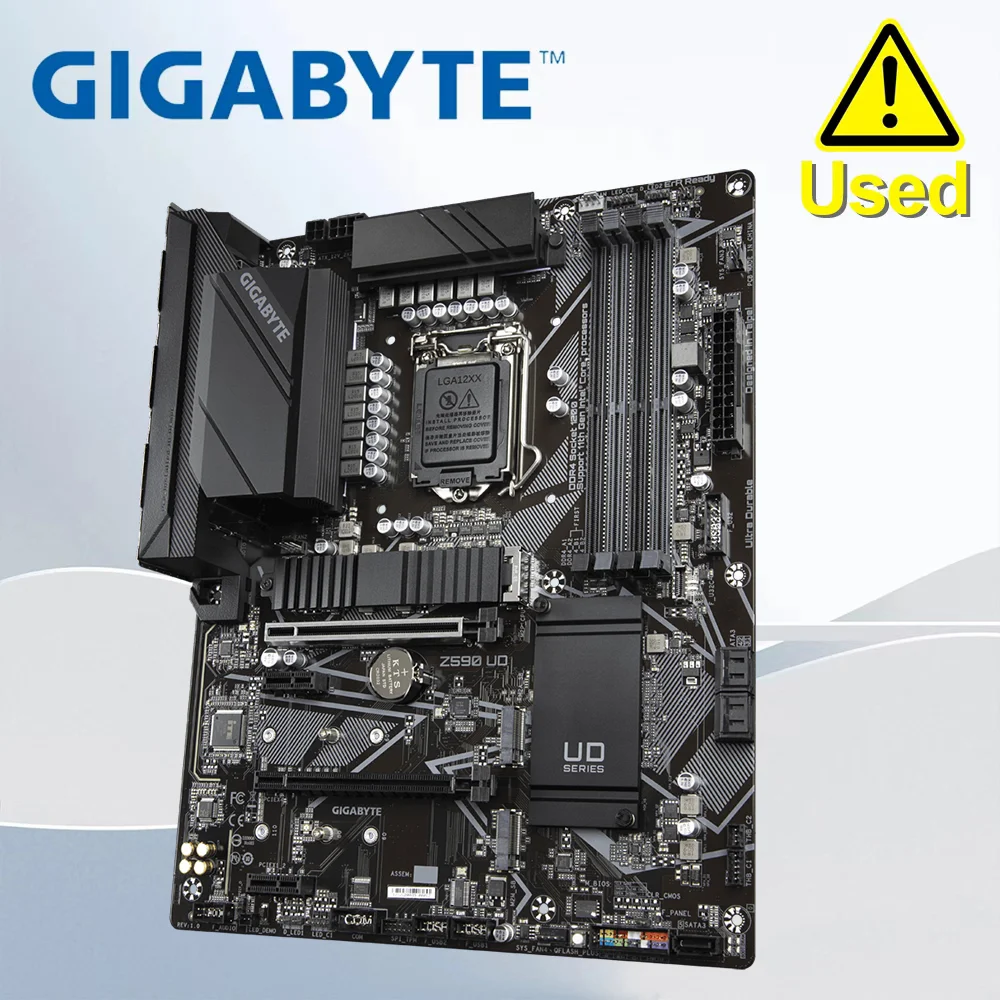 GIGABYTE Z590 UD 4�DDR4 128GB PCI-E 4.0 1�DisplayPort Intel Z590 Intel Z590