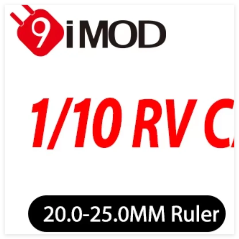 

9IMOD RC Линейка высоты Инструмент 20-25 мм Линейка 10 мм Блоки поворота шасси для радиоуправляемого автомобиля 1/10