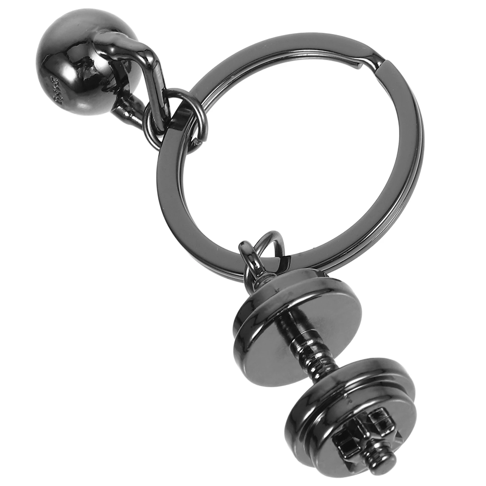 

Dumbbell Keychain Metal Bag Decors Chains Fitness Accessory Sports Charms Lucky Pendants Gifts Key Rings Backpack Hanging