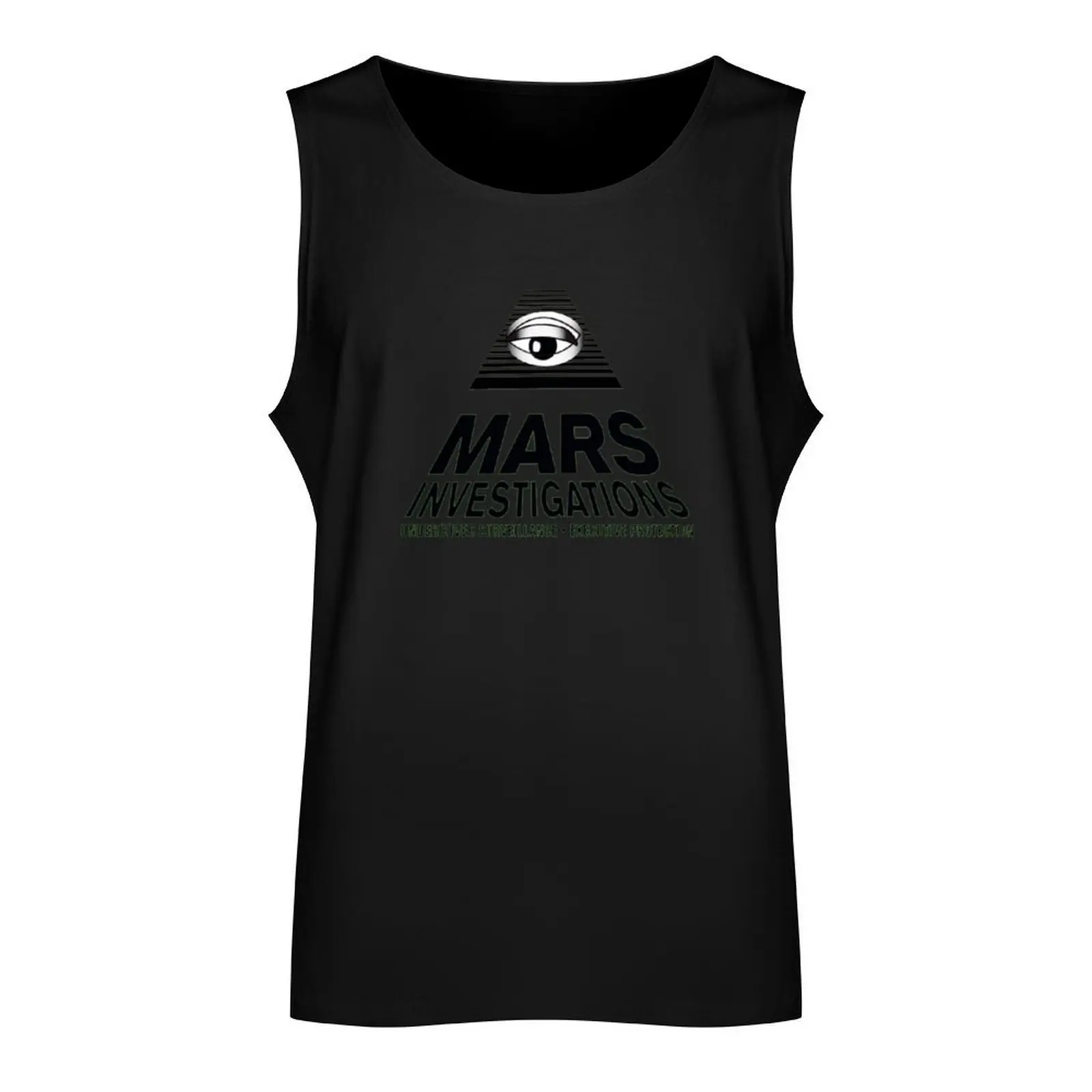 Mars Investigations Tank Top Men's singlets gym clothing