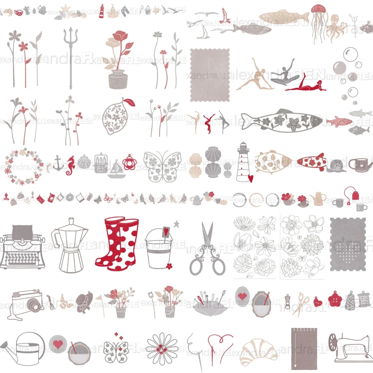 2026 New Big Fish Shell Stamps Metal Cutting Dies For Scrapbook Diary Decoration Embossing Template DIY Greeting Card Handmade