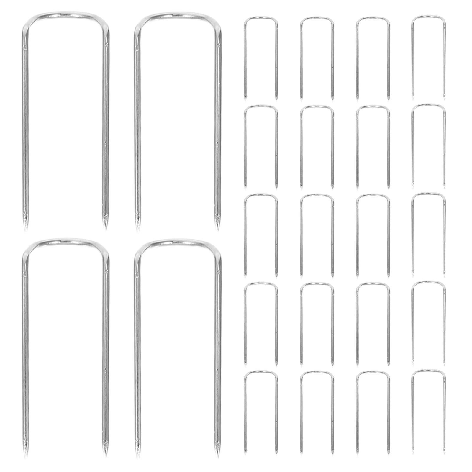 

400Pcs Fork Pins for Quilting Sewing U Shaped Stainless Steel Pins Fabric Positioning Patchwork Crafts Needlecrafts Alignment