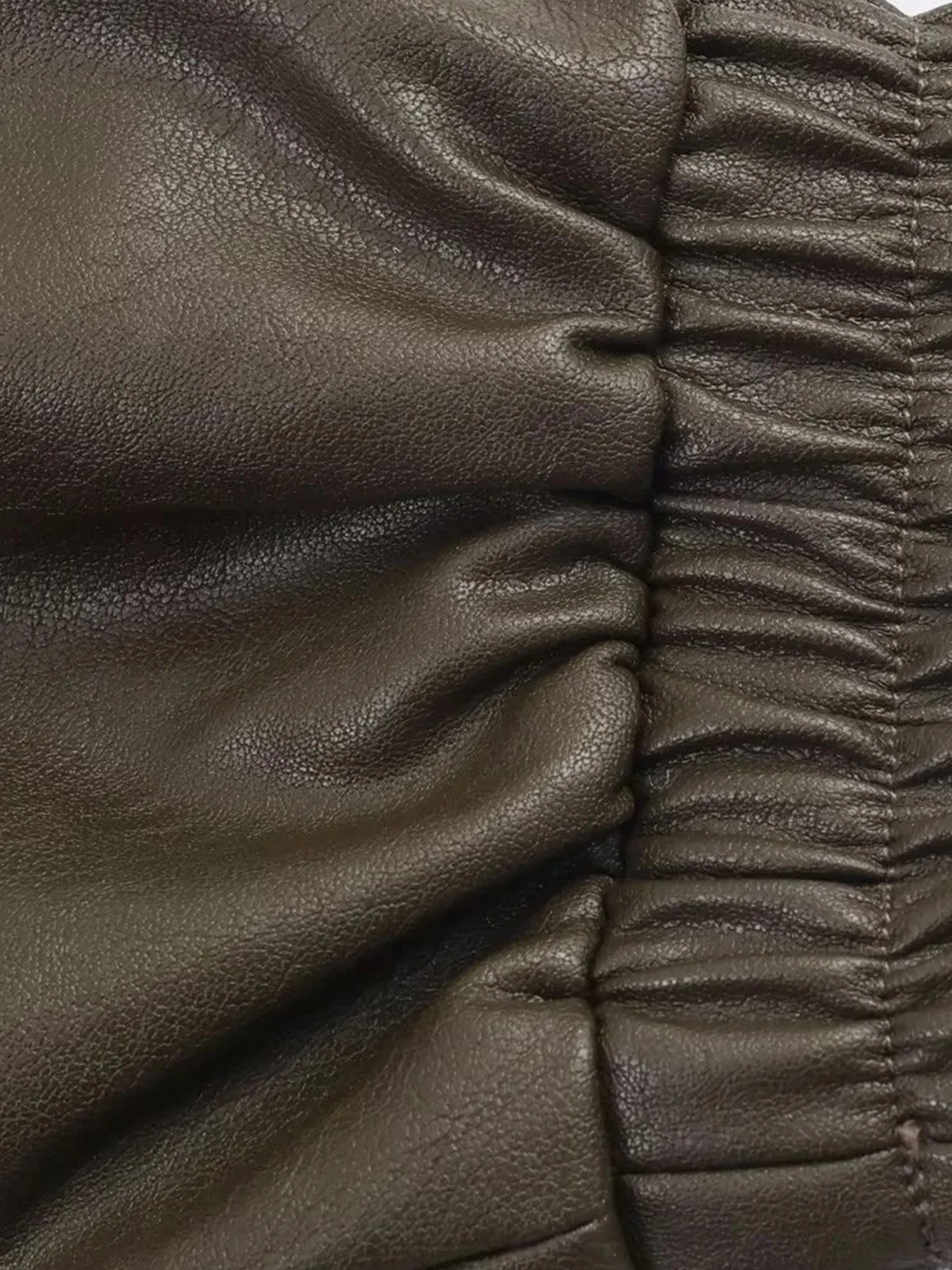 여성 신상 패션 PU 가죽 지퍼 재킷 레트로 바이커 스타일 단색 캐주얼 루즈핏 가을 신상품