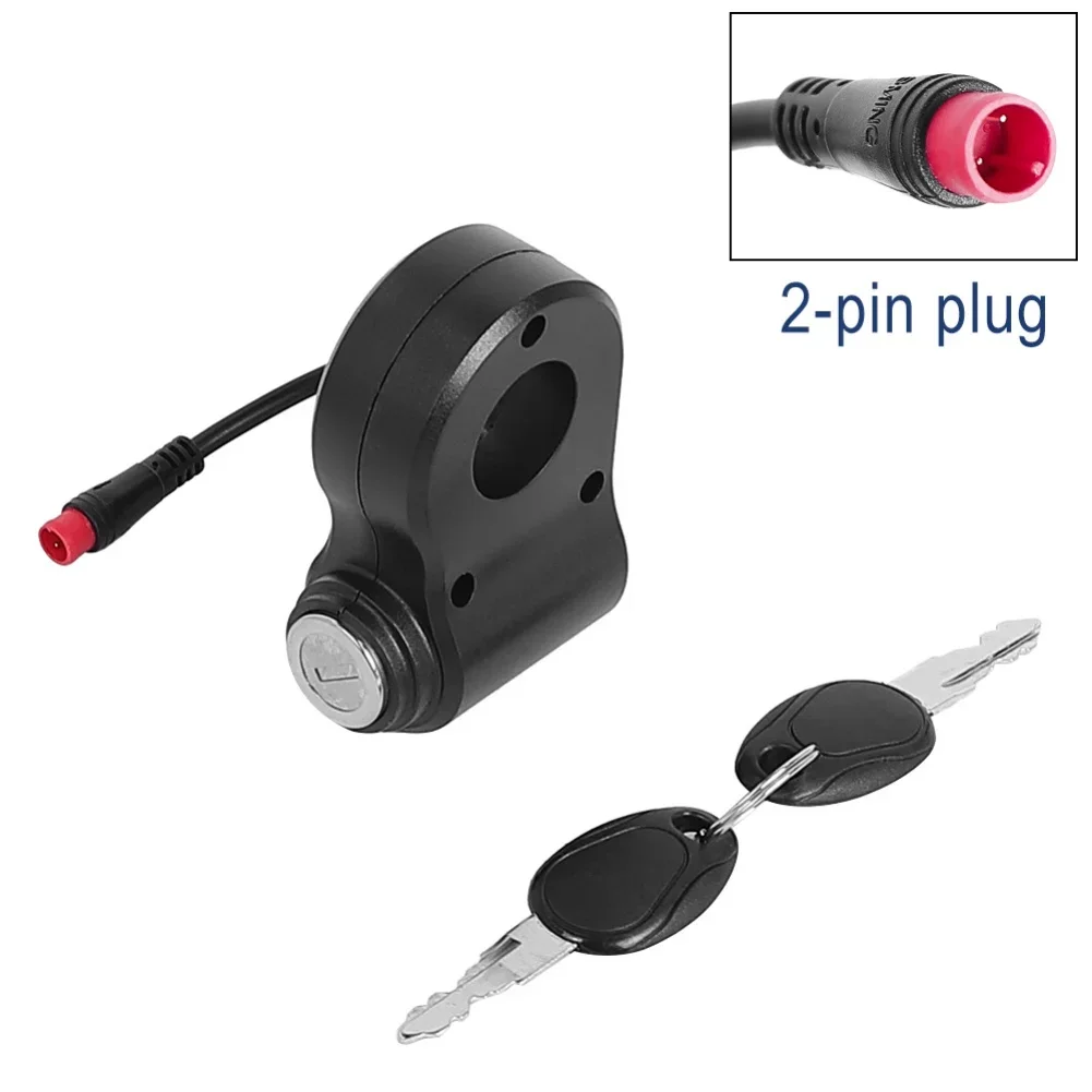 

Scooter Security Upgrade About 85g Electric Scooter Door Lock Enhanced Security Ignition Lock Security Lock 2-Pin Lock