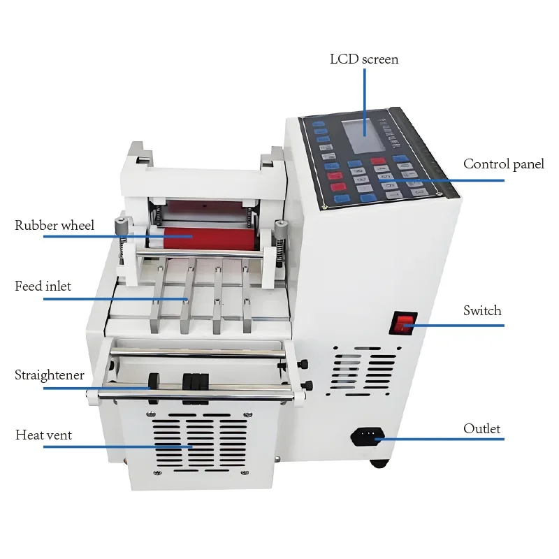 Automatische Kunststoffrohrschneidemaschine, intelligenter elektrischer Schnittlängeschneider für Kunststoffrohre