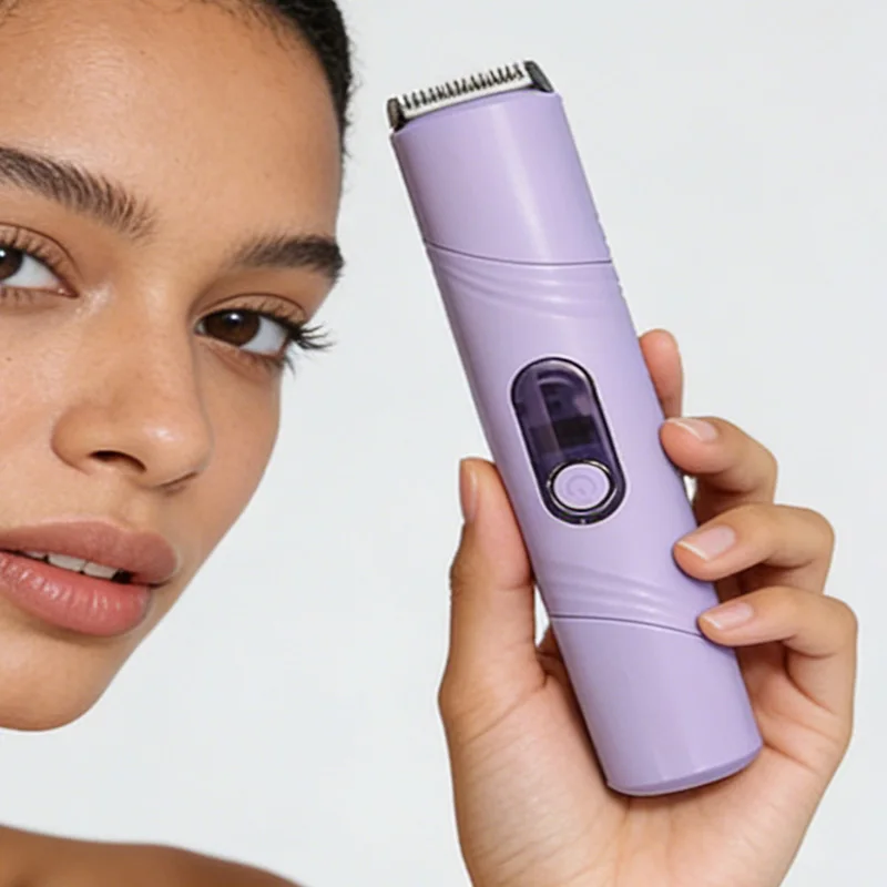 

Домашний электрический набор для бритья с USB-зарядкой, портативное устройство для безболезненного удаления волос для женщин, триммер для удаления волос на теле.