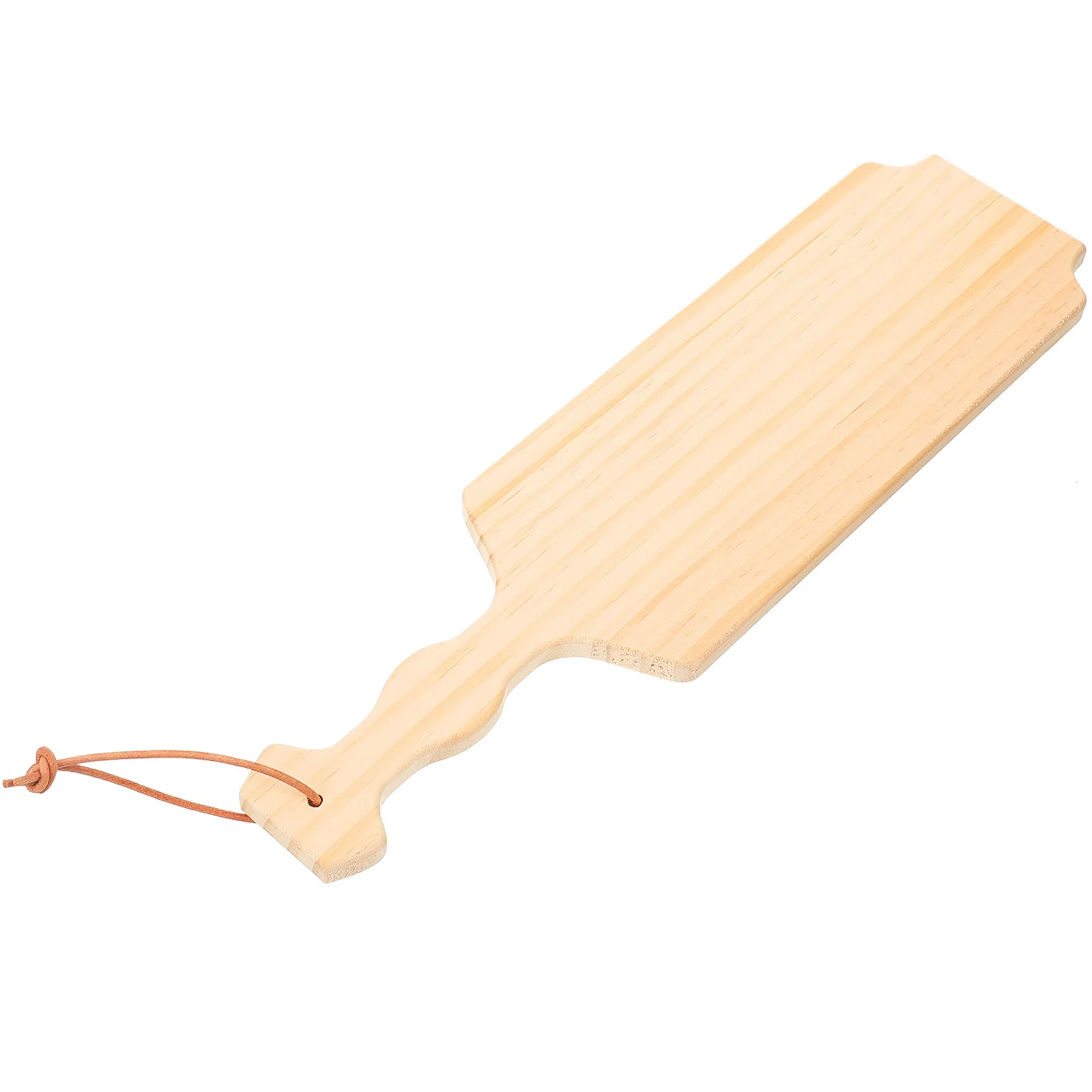 Pá de madeira artesanato inacabado recortes diy para crianças pintura em branco formas de madeira artesanato ornamento projetos