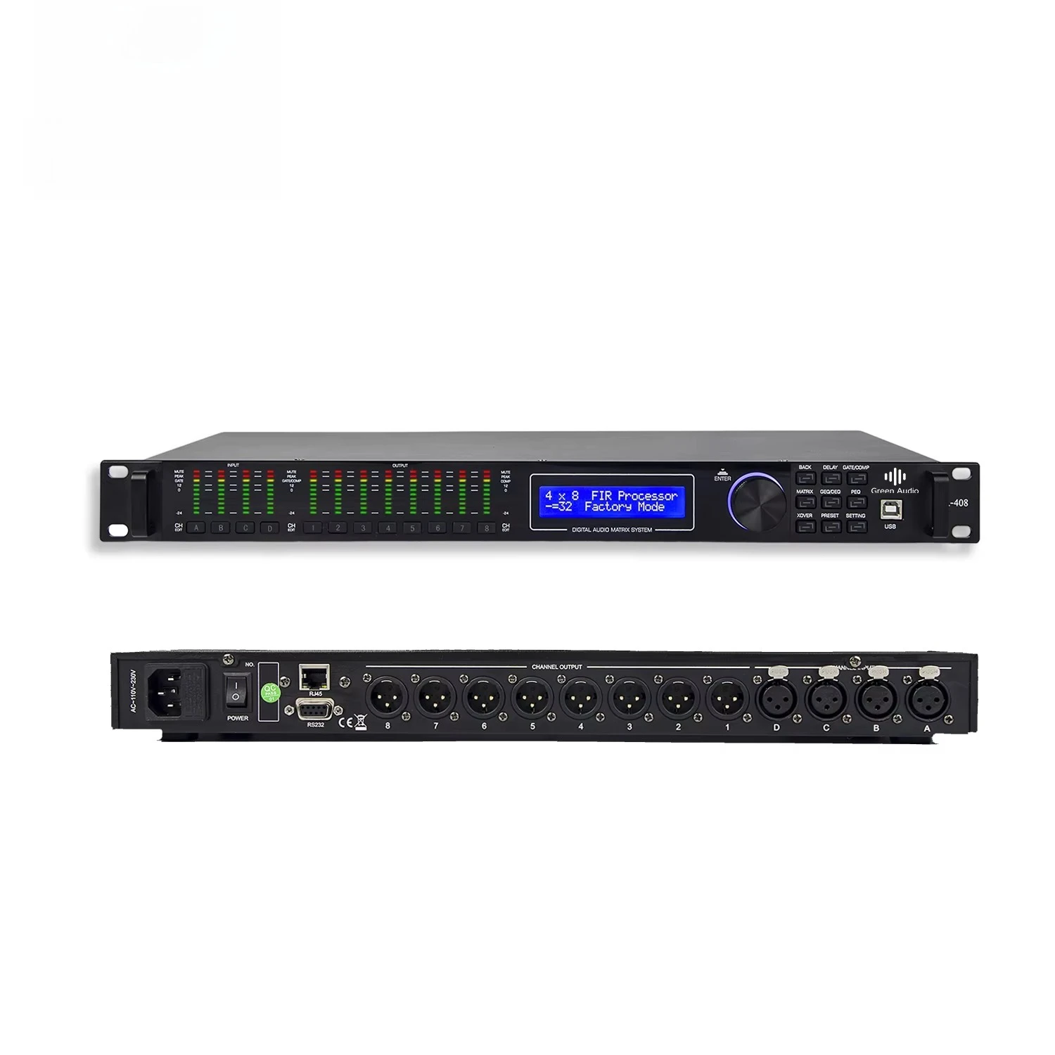 

GAX-LA408 Professional Digital Processor For Speaker Management Pro Audio Processor Pro Stage Audio Equipment