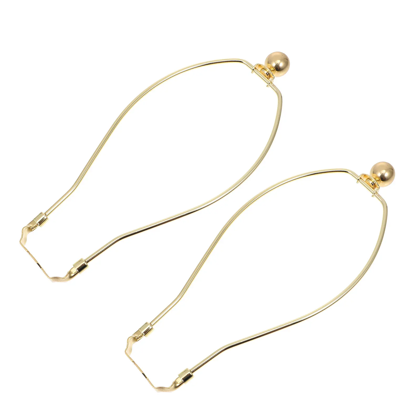 

2 Pcs Lampshade Bracket Durable Electroplated Anti Rust Suitable Home Restaurant Lamp Shade Accessories Spider Mounting Frame