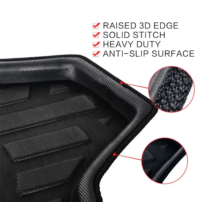 Car Storage Pad for Toyota C-HR CHR C HR AX50 2017~2022 2021 Anti-Slip Rear Trunk Mat Cargo Tray Boot Floor Carpet Accsesories