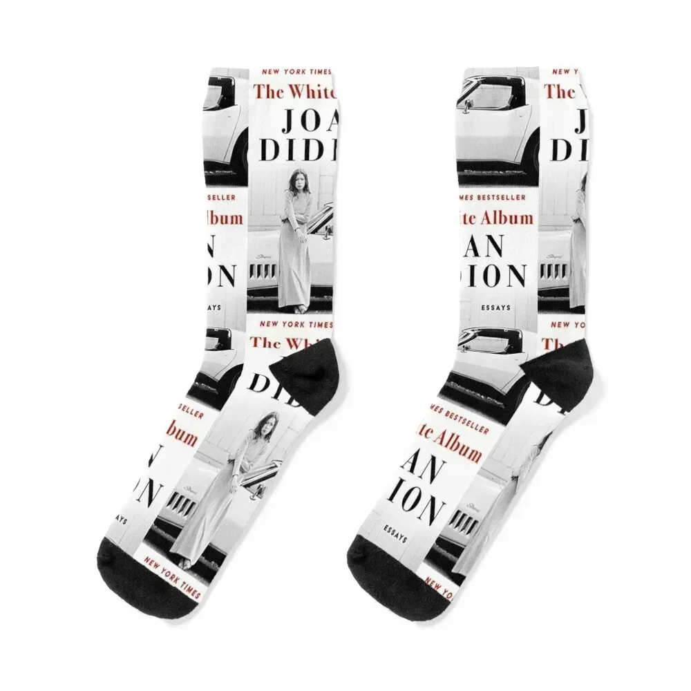 

Joan didion Socks warm winter retro Male Socks Women's