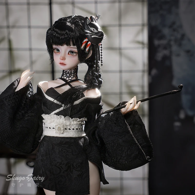 Bjd 4点式ドール SD人型ドール 遺世の女王子様 桂子 着物 レジン製 トレンド 手作り カスタムギフト