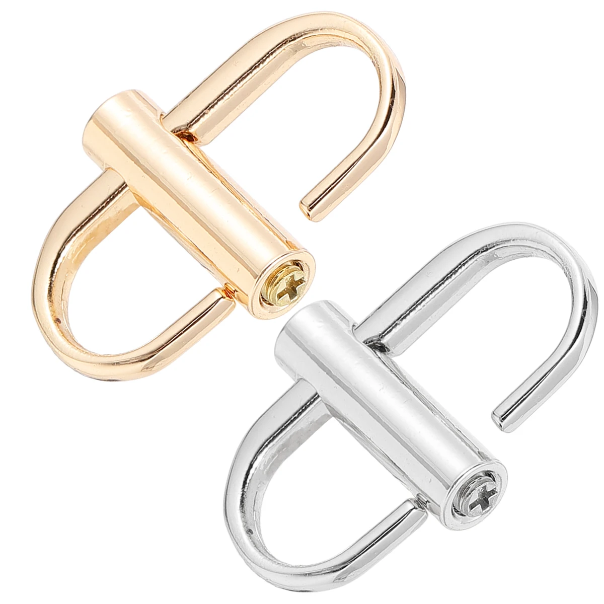 

4pcs Chain Strap Adjustment Buckles Metal Hardware for Handbags Easy to Use Durable Suitable for DIY Projects