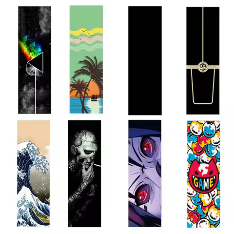 880x270 MM Emery Waterproof Skateboard Sand Paper Skateboard Grip Tape Self Adhesive Longboard Tape Skid Deck Sticker Accessorie