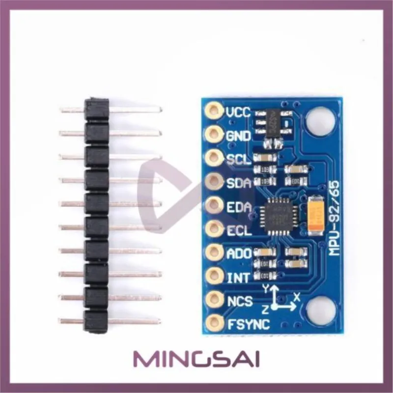 1Set SPI IIC/I2C GY-9250 MPU 9250 MPU-9250 9-Axis Attitude +Gyro+Accelerator+Magnetometer Sensor Board Module MPU9250 3-5V Power