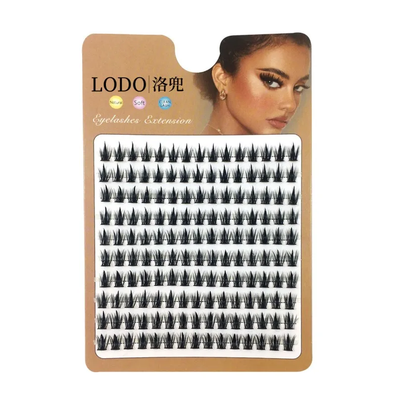 Extension de cils en vison naturel russe 3D, 1 boîte de 150 pièces, accessoire de maquillage, vente en gros