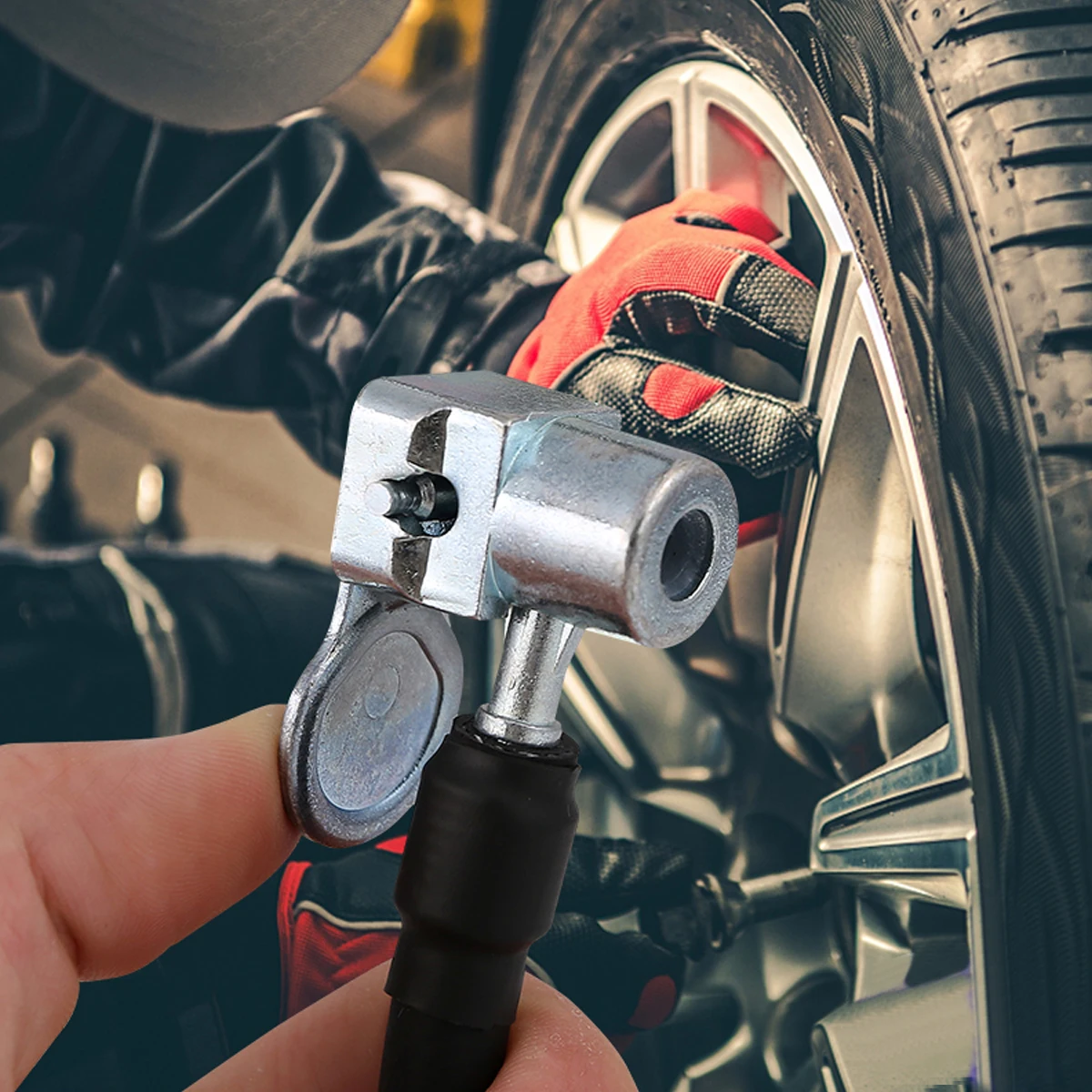 

60Cm Hose Extension Adapter For Pump Inflating Tire Bike Motorcycle Car Repair Tool Inflator Adapter Air Inflating Tube Air Pump