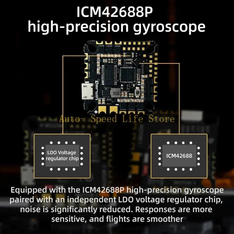 02DA Racing Crossing machine ESC Flight Controller 45A Design 32Bit ChipPreservation