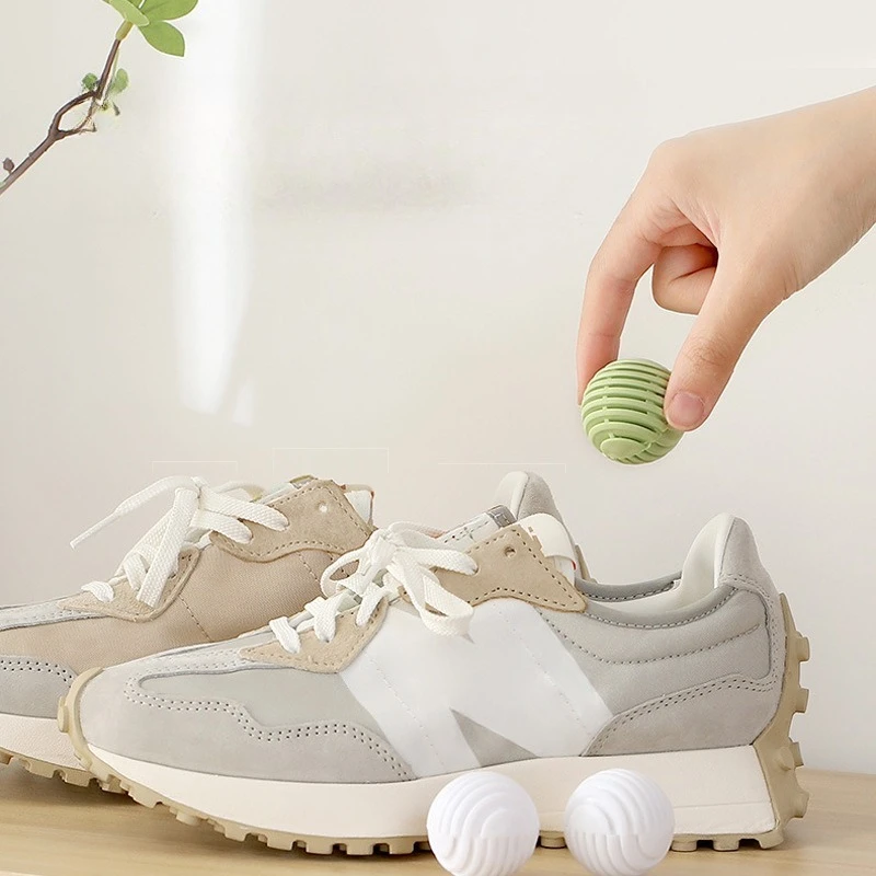 6Pcs/Pack Deodorizing Ball,  Mildew and Insect Proof, Long-lasting Air Freshener, for Wardrobe, Shoe Cabinet, Bathroom and Car view 3