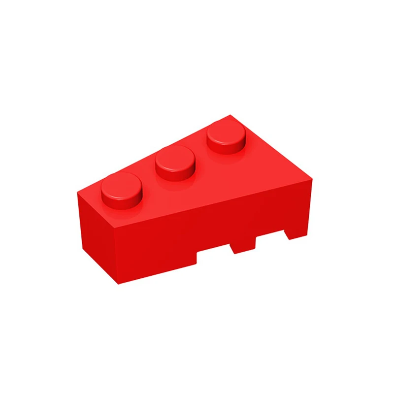 Gobricks 6565 10pcs Wedge Bricks 3x2 Left Parts DIY Enlighten Block Compatible With DIY Particle Toy Assembles Particles