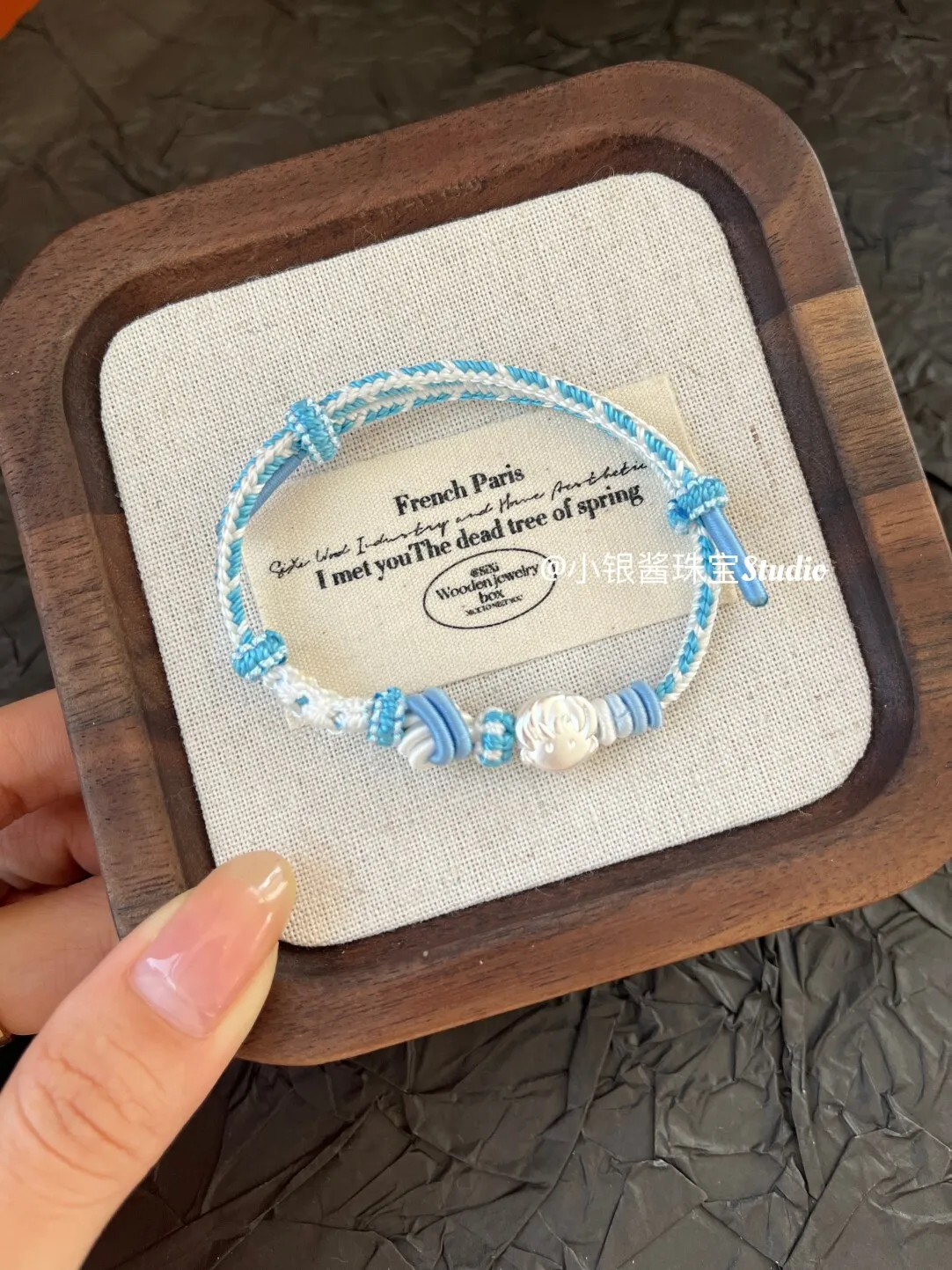 الحب والمساحة العميقة S999 فضة سوار حورية البحر ذيل كزافييه رافاييل سيلوس زين كاليب أنيمي اليد حبل التميمة هدية #2