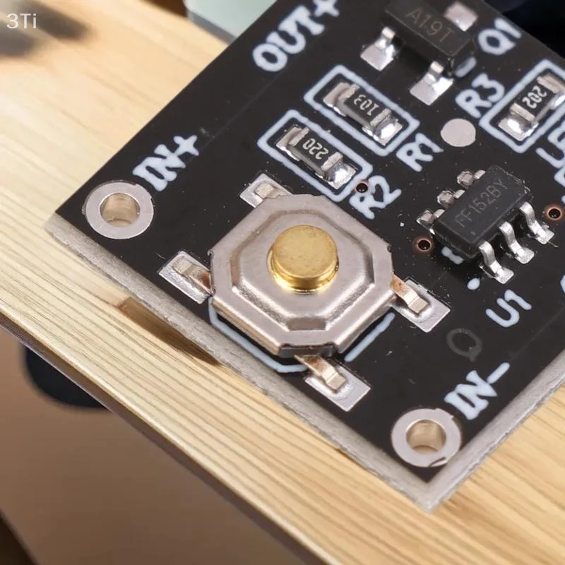 สวิตช์ประหยัดพลังงาน 0.5uA แบบกดปุ่มเดียว, 2.2-5V แบบสองสถานะ, รองรับโหลดต่อเนื่อง 2A