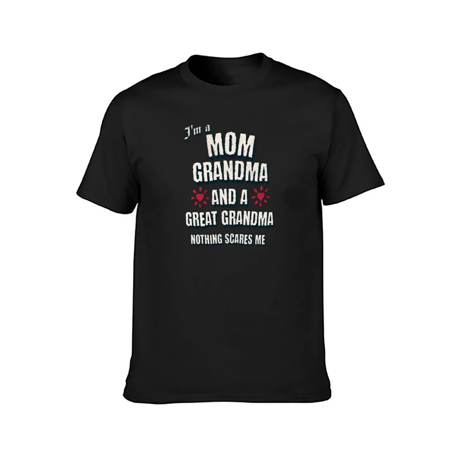 Mom Grandma and Great Grandma Design T-Shirt funnys blanks mens graphic t-shirts hip hop