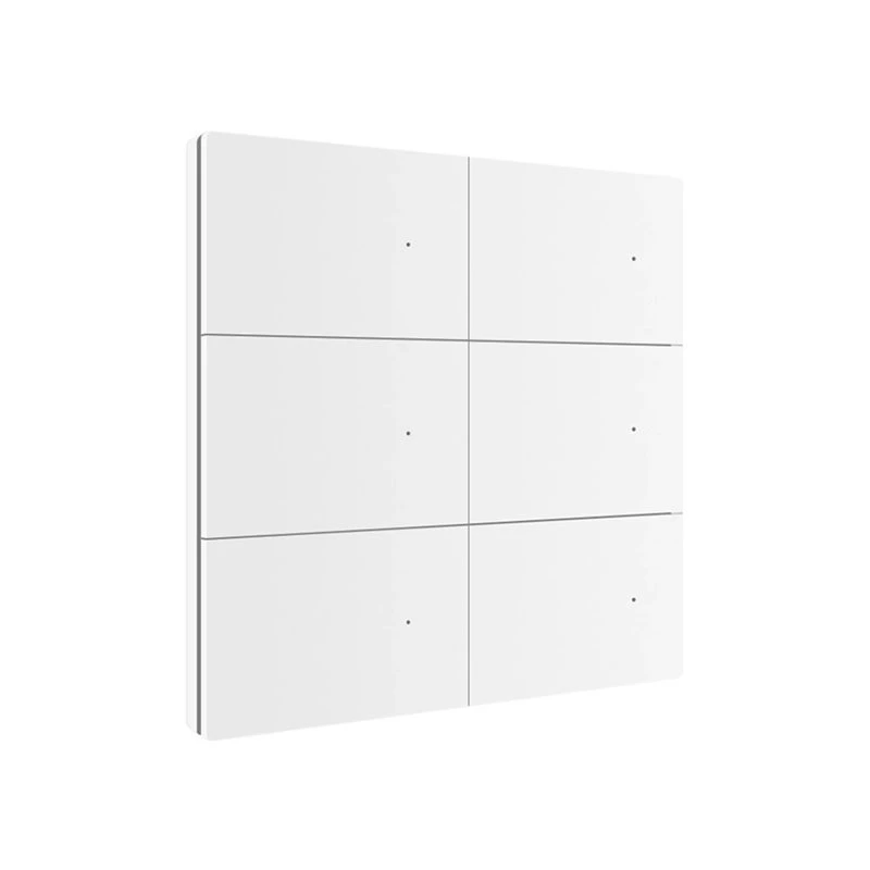 A72P Smart Light Switch 6 Gang Matter Wifi Neutral Wire Required Works Smartthings APP, Voice& Remote Timer Scene Control