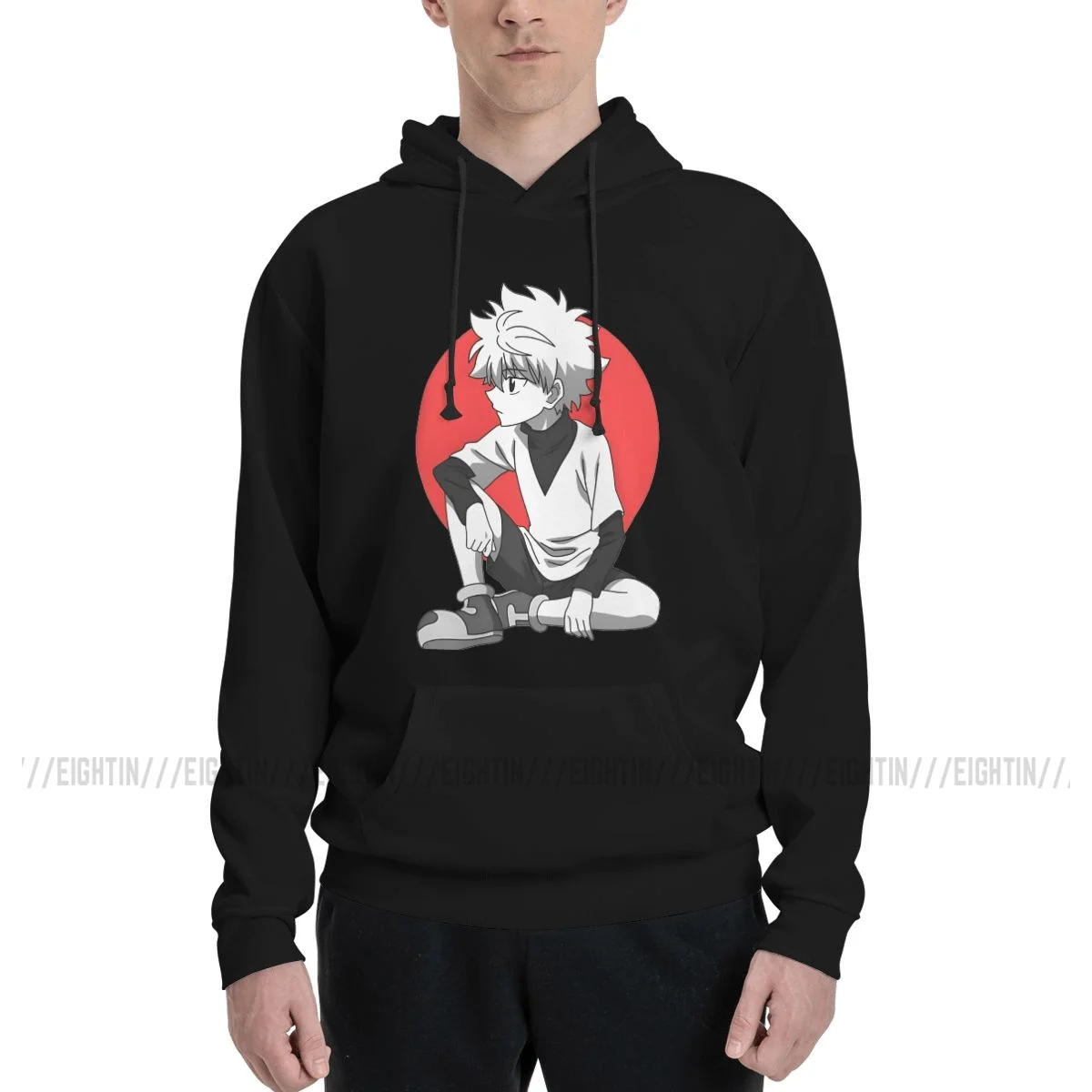 

Cool Hoodie Couple Thin Fleece Sweatshirt Men Anime Hunter X Hunter Killua Zoldyck Pure Cotton 90s Sweatshirt Fall Hoodie Shirt