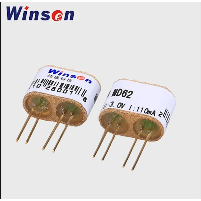 

2/10pcs Winsen MD62 Thermal Conductor Co2 Gas Sensor Good reproducibility and reliable performance