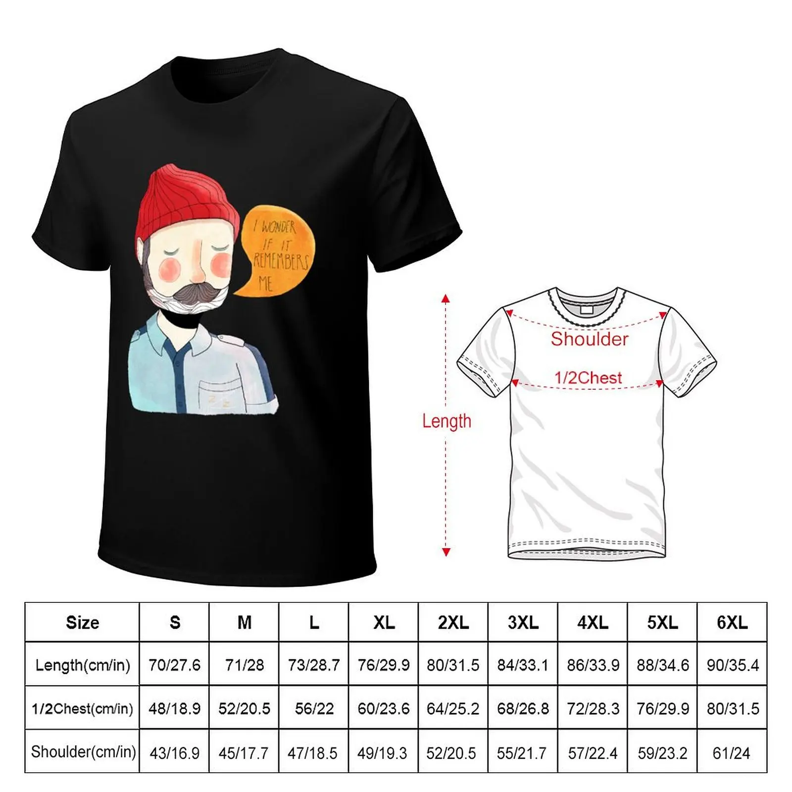 I Wonder If It Remembers Me T-Shirt t shirts for man graphic tees T-Shirt